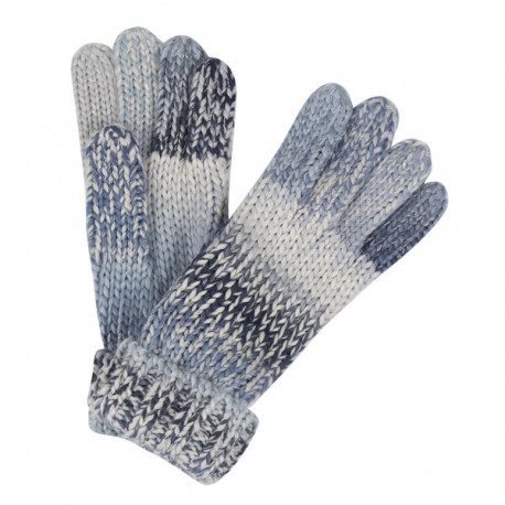 Dámské pletené rukavice Frosty VI RWG059 L/XL, tm. modrá