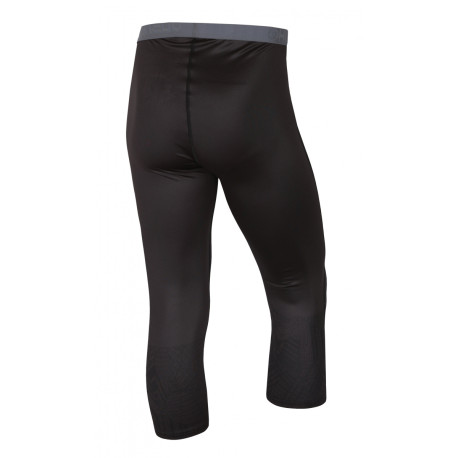 Merino termoprádlo – pánské 3/4 kalhoty M, černá