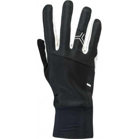 Dámské běžkařské rukavice Rieser WA1711 S, black-white