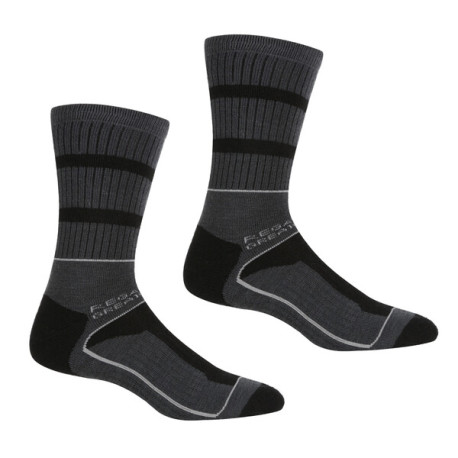 Pánské turistické ponožky Samaris 3season RMH045 6-8, šedá