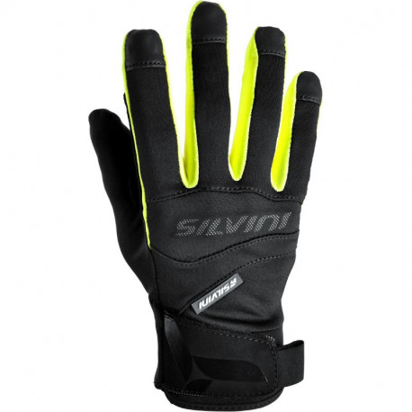 Softshellové rukavice FUSARO UA745 XXL, black-neon
