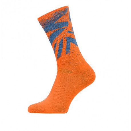 Enduro ponožky Nereto UA1808 42-44, orange-blue