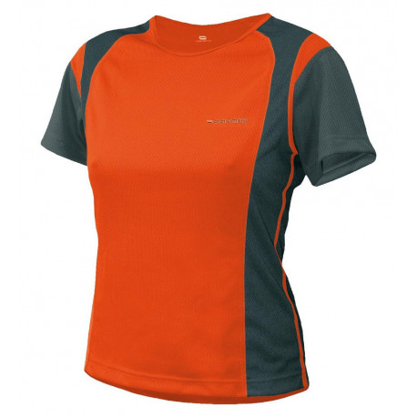 Dámské tričko krátký rukáv BELLATRIX S, oranžová/grafit