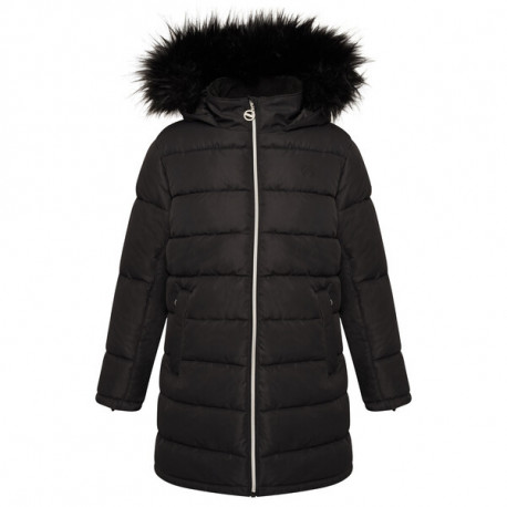 Dívčí zimní kabátek Girls Striking II Jkt DGP342 152, černá