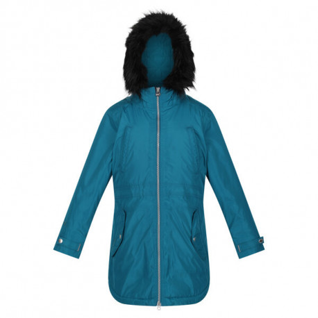 Dívčí zimní kabát Abbettina Parka RKP233 116, smaragdová