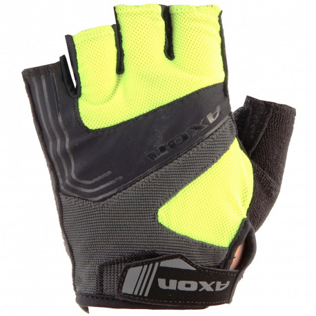 Cyklistické rukavice Axon 395 L, žlutá
