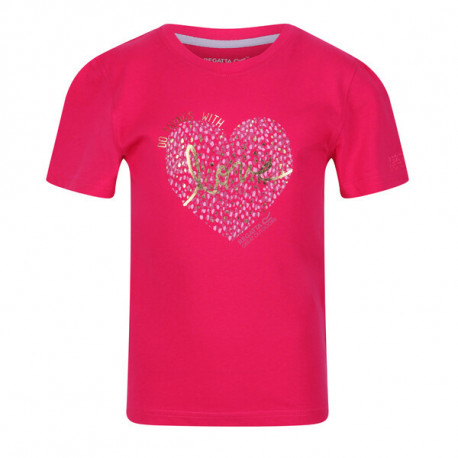 Dětské bavlněné triko Bosley V RKT131 158, růžová