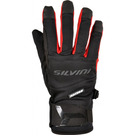 Softshellové rukavice FUSARO UA745 XXL, black-red
