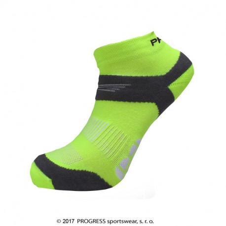 Running Socks běžecké ponožky 3-5, žlutá reflexní