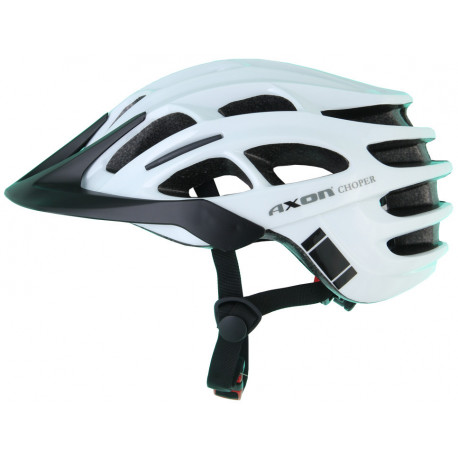 Cyklistická helma Choper L/XL, bílá