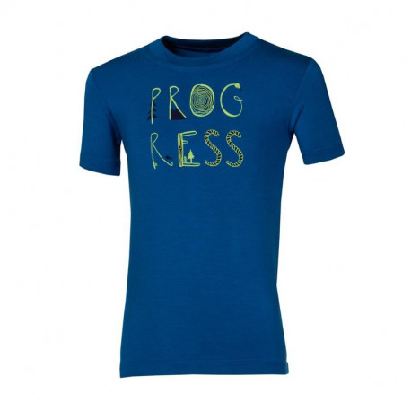 FRODO "PROGRESS" dětské triko s bambusem 116, modrá