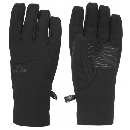 Softshellové rukavice ROYCE M-L, černá