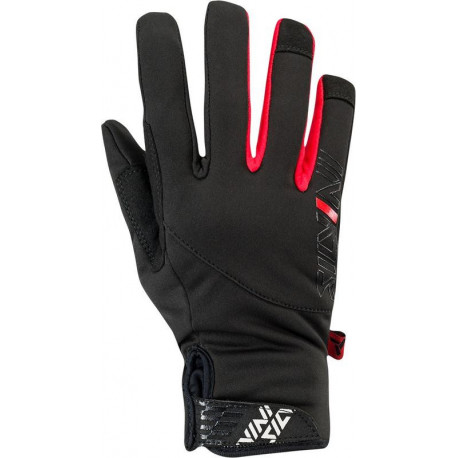 Dětské zimní softshell rukavice Ortles CA1541 13-14, black-red