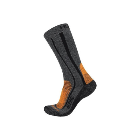 Zimní trekové ponožky Alpine L (41-44), oranžová