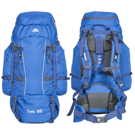 Turistický batoh TREK 66 x, modrá