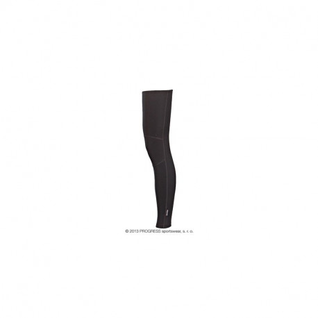 LEG+ zimní cyklistické návleky na nohy XL, černá