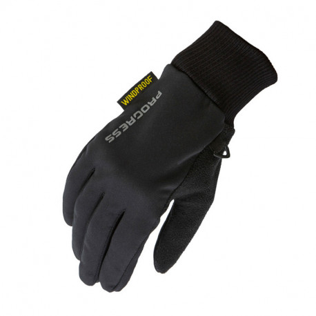 TREK GLOVES turistické rukavice XL, černá