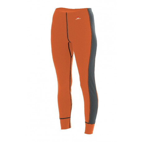 Dámské spodky dlouhé nohavice BOHEMIA XS, oranžová/grafit