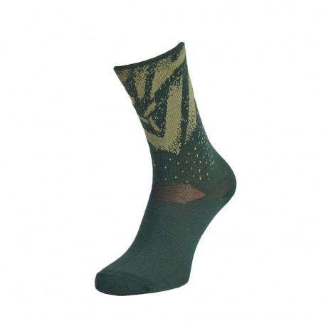 Enduro ponožky Nereto UA1808 42-44, olive-ocean