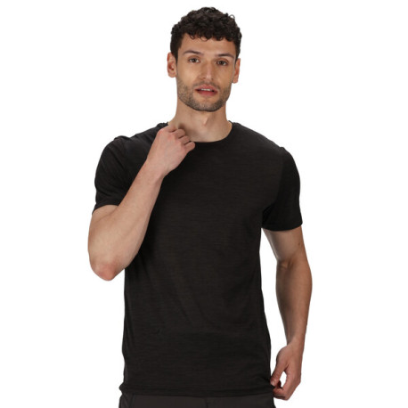 Pánské funkční triko Fingal Edition RMT237 XL, černá
