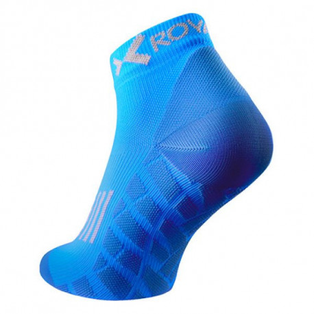 Sportovní ponožky LOW-CUT 36-38, modrá-neon