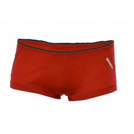 Merino termoprádlo – Kalhotky dámské L, červená