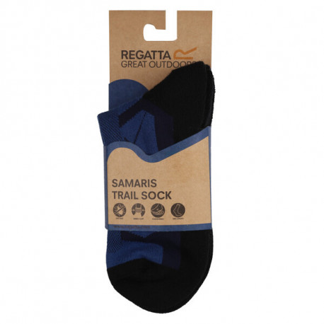 Outdoorové ponožky 2 páry RMH047 9-12, modrá