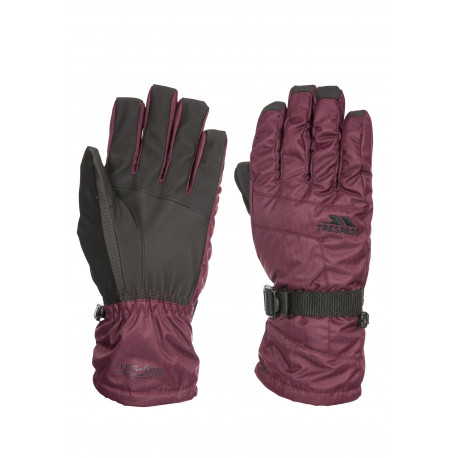 Dámské lyžařské rukavice EMBRAY XL, fíková