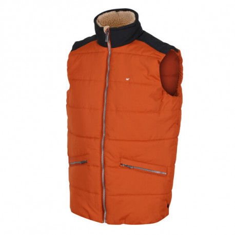 Pánská zimní vesta Halloran RMB107 S, oranžová