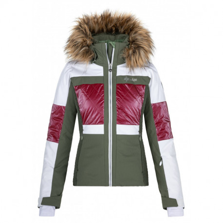 Dámská lyžařská bunda ELZA-W 36, khaki