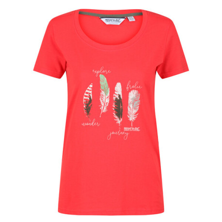 Dámské bavlněné tričko Filandra IV RWT190 34, coral
