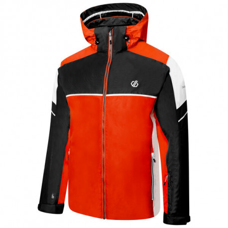Pánská lyžařská bunda Incarnate DMP503 XL, oranžová/černá