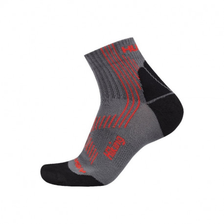 Letní turistické ponožky Hiking new M (36-40), červená