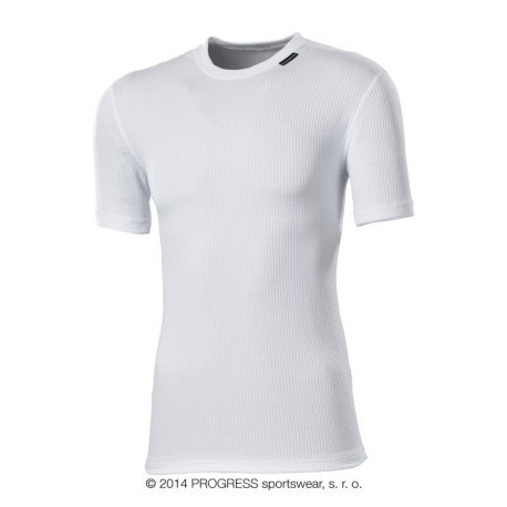 MS NKR pánské funkční tričko s krátkým rukávem M, bílá