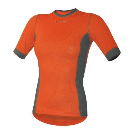 Dámské triko krátký rukáv TARAGONA XS, oranžová/grafit