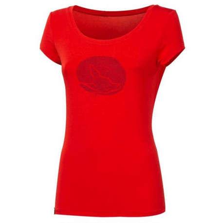 LIBERTA "KOLOUŠEK" dámské triko s bambusem XL, červená