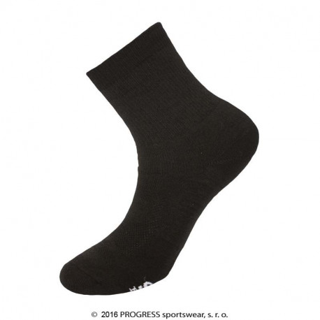 MANAGER BAMBOO WINTER zimní ponožky s bambusem 3-5, černá