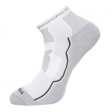 TOURIST letní turistické ponožky 9-12, bílá/šedá