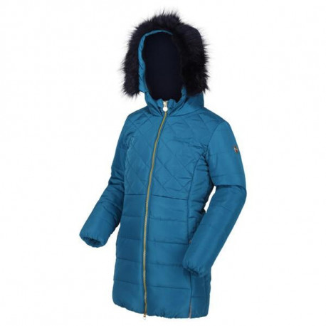 Dívčí zimní kabátek Bernadine RKN093 116, petrol