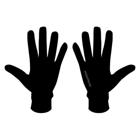 Tenké rukavice SLIMY XXL, černá