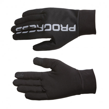 RUN gloves běžecké rukavice XL, černá