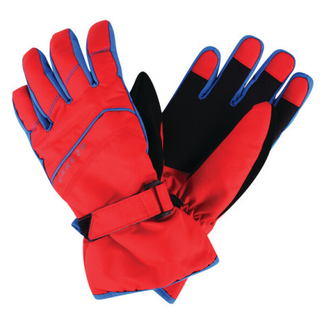 Dětské lyžařské rukavice FLAG DOWN II. DBG306 4-5 let, červená