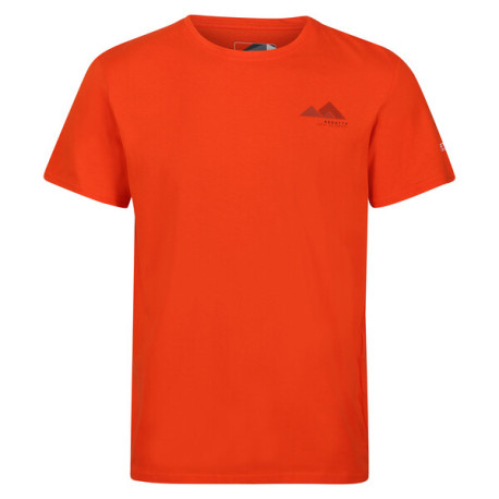 Pánské bavlněné triko Breezed III RMT273 XXL, oranžová