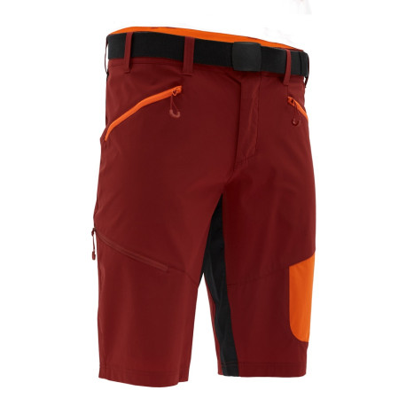 Pánské MTB kalhoty Rango Pro MP2225 L, merlot-orange