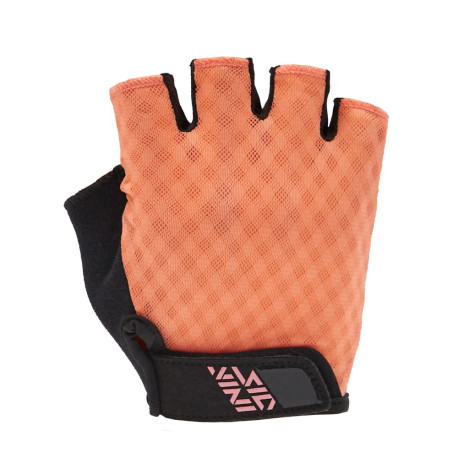 Dámské cyklistické rukavice Aspro WA1640 S, coral-black