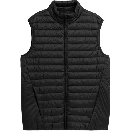 Pánská prošívaná vesta TDJAM082 XL, černá