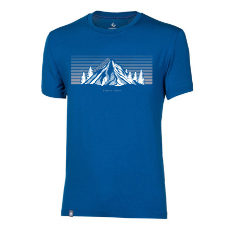 PIONEER "SUMMIT" pánské triko s bambusem M, stř. modrá