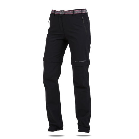 Dámské outdoorové kalhoty TImera 2v1 XXL, grafit černá
