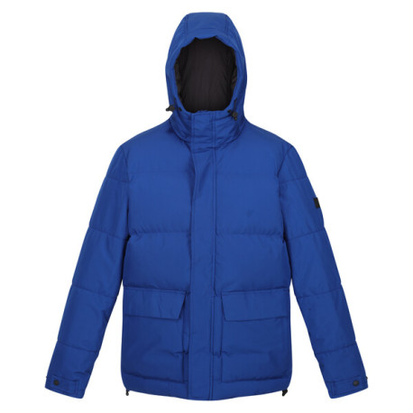 Pánská prošívaná zimní bunda Falkner RMN214 XXL, modrá