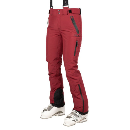 Dámské lyžařské kalhoty MARISOL II DLX XS, dark cherry